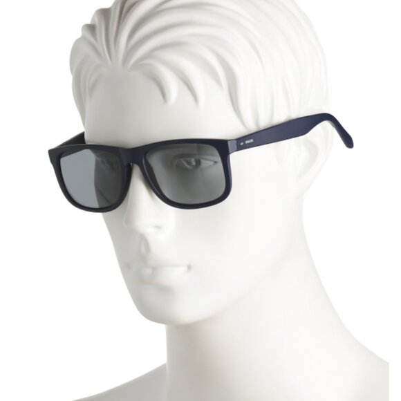 NEW FOSSIL Men's 53mm Sunglasses blue 161tn - Picture 1 of 2